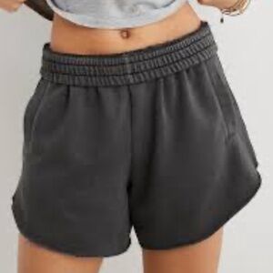 Aerie Dark Grey Sweat Shorts